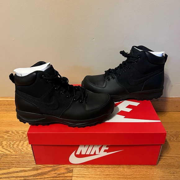 Nike Manoa Boots Black - Picture 1 of 5